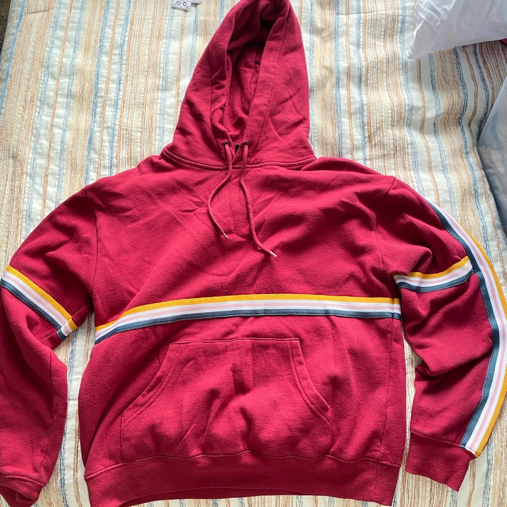 Burgundy hoodie size small. From Zumiez store
